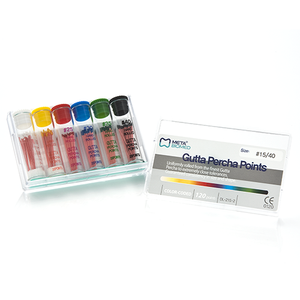 Gutta Percha Points 04T/06T Length Marked (Round Vial Packaging)
