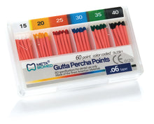 Load image into Gallery viewer, Gutta Percha Points 02T Lengh Marked (Round Vial Packaging)
